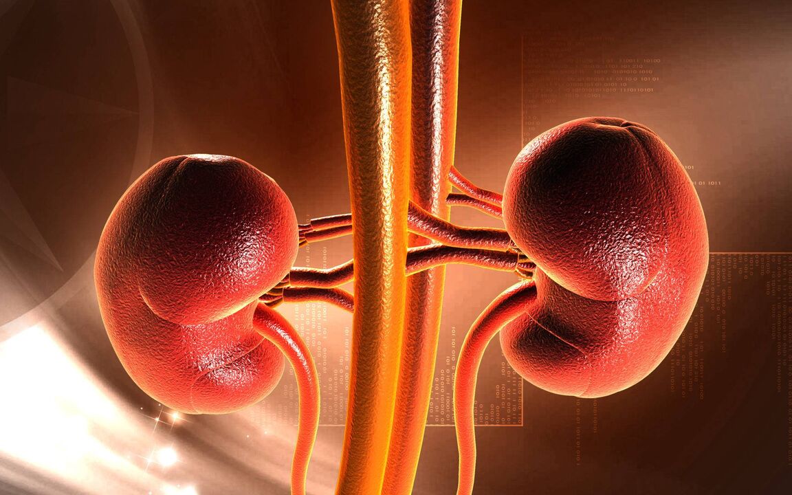 The growing blood sugar can lead to kidney failure